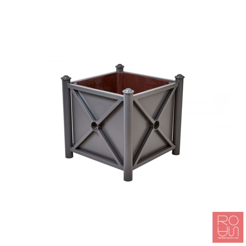 Jardinera Província acabat en només acer